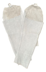 Mangas De Carnaza Para Soldador Natural Con Cintas #