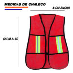 Chaleco De Malla Con Reflejante Diferentes Colores# - Image 4