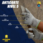 Guantes Anticorte Nivel 5 Industrial Trabajo Rudo Infra - Image 6