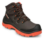 Bota De Seguridad Egy Café Con Naranja Riverline