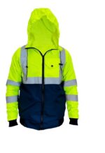Chamarra Para Frio Impermeable Con Cintas Reflejantes