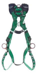 Arnés Msa V-form Raceform Con 6 Anillos, Verde, Unitalla