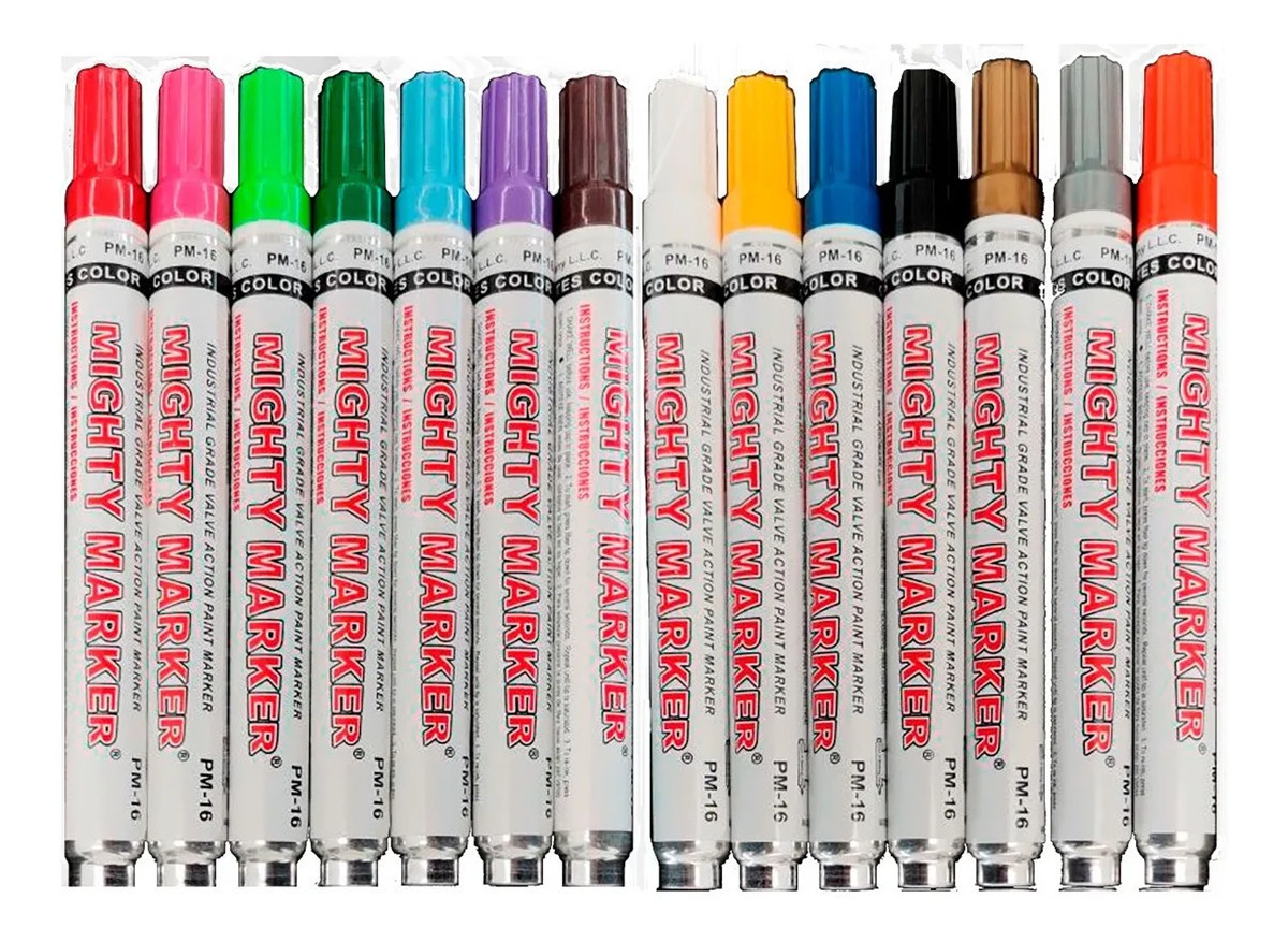 Marcadores Industriales Mighty Marker, P/acero - Image 2