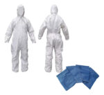 10 Pzas Overol Desechable Tipo Tyvek Polipropileno Capucha