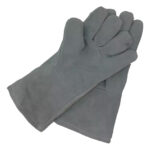 Guantes De Carnaza Largos Para Soldador - Image 2