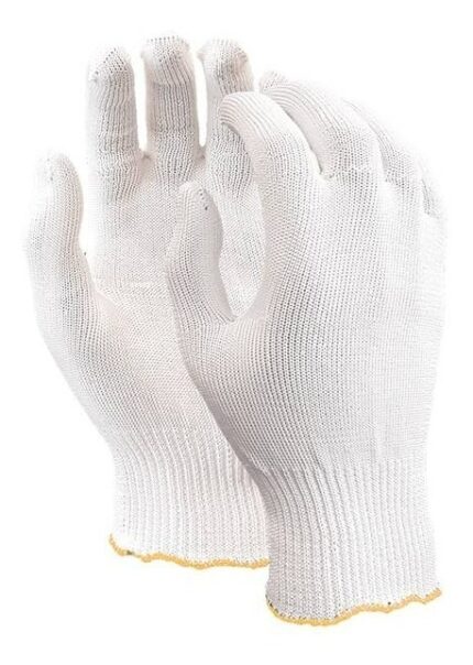 Guantes Tejidos Desechables De Nylon Proteccion General