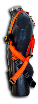 Kit Arnés Anti Caída 1 Anillo Y Línea De Vida 1.80mts Jostein Naranja Unitalla - Image 7