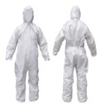 10 Pzas Overol Desechable Tipo Tyvek Polipropileno Capucha - Image 3