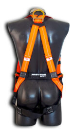 Kit Arnés Anti Caída 1 Anillo Y Línea De Vida 1.80mts Jostein Naranja Unitalla - Image 8