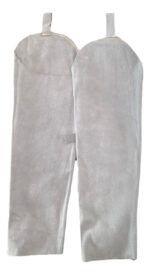 Mangas De Carnaza Para Soldador Natural Con Cintas # - Image 2