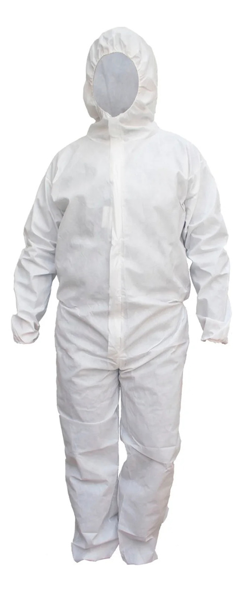 20pzas Overol Desechable Tipo Tyvek Polipropileno Capucha# - Image 4