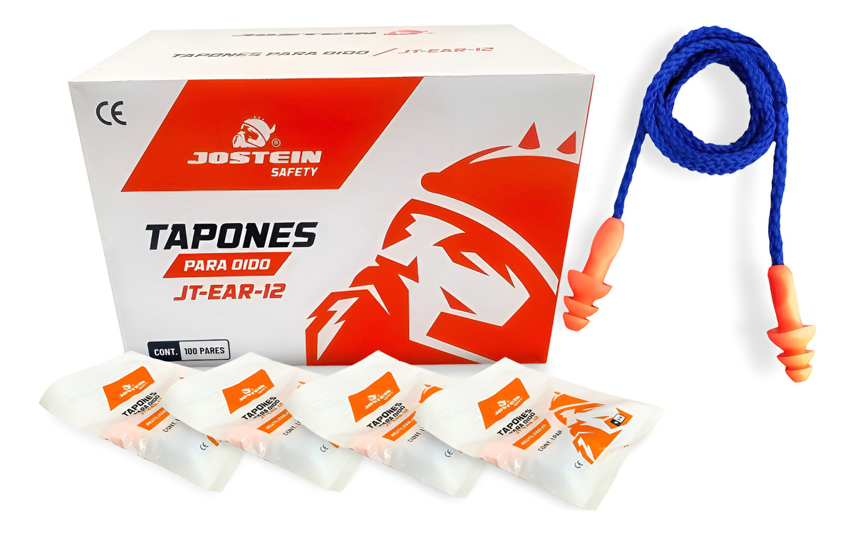 D_NQ_NP_2X_927227-MLM89971437397_082025-F-tapones-auditivos-reusables-jostein-caja-100-pares-azul Tapones Auditivos Reusables Jostein Caja 100 Pares Azul - Image 1