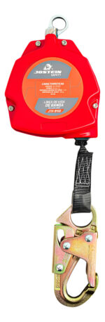 Línea De Vida Auto Retráctil  De Banda 2m De Largo Jostein