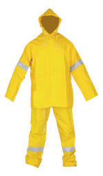 Impermeable 2pz Para Lluvia Alta Visibilidad Mr Dz1002r # - Image 2