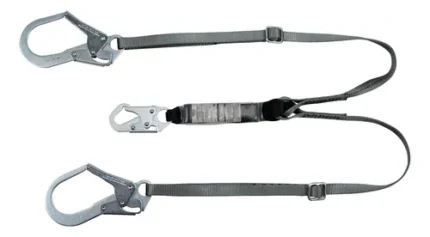 Linea De Vida Msa Con Amortiguador 1.8m Doble Gancho Acero