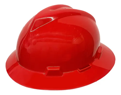 Kit Casco Ala Ancha V-gard Msa Y Lente Tipo Nemesis Oscuro - Image 2