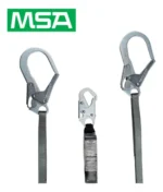 Linea De Vida Msa Con Amortiguador 1.8m Doble Gancho Acero - Image 2