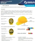 Casco De Seguridad Dieléctrico Matraca Infracap Cachucha Color Amarillo - Image 4