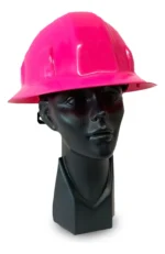 Casco Rosa Seguridad Tipo Ala Ancha Ajuste Matraca Infra - Image 2