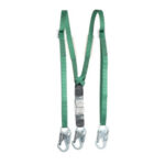 V-Series estándar doble, ajustable, absorbedor impacto radial, 1.8 mt (6'),36C gancho chico, ANSI Z359.13-2013 - Image 2
