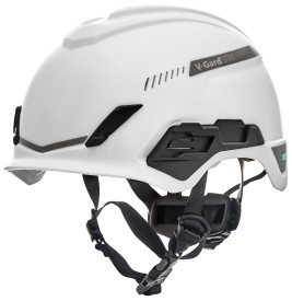 Casco, V-Gard H1, Ventilado, Fas-Trac® III Pivot, Blanco. No incluye barboquejo