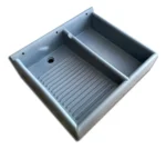 Lavadero Atornillable Para Pared Resistente Y Ligero Gris