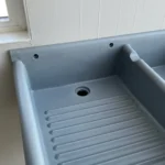 Lavadero Atornillable Para Pared Resistente Y Ligero Gris - Image 3