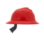 V-Gard C1™ Ala Completa, Ventilado, Suspensión Fas-Trac III, Rojo