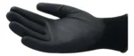 Guante Poliéster Negro Con Palma De Poliuretano Paq 24 Pares - Image 2