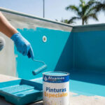 Pintura Para Alberca / Piscina, Cisterna 1 Litro Alvamex Azul Claro - Image 2