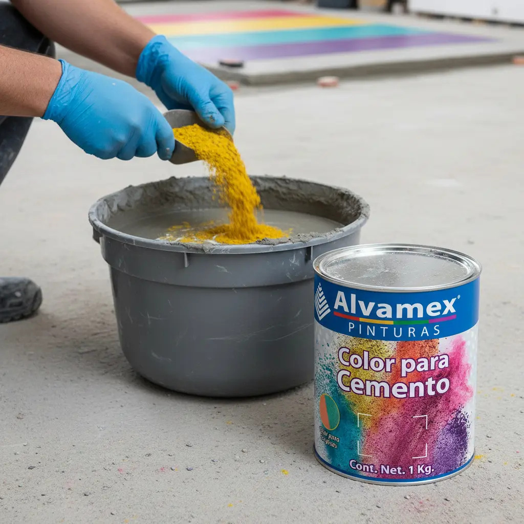 Pigmento para cemento Diferentes colores 1 kg. - Image 3