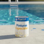 Pintura Para Alberca / Piscina, Cisterna 1 Litro Alvamex Azul Claro - Image 3