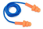 Tapones Auditivos Reusables Jostein Con Cordón 100 Pares Azul 25db - Image 2
